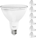 PAR38 Outdoor Flood Light Bulb LED 6 Pack - Dimmable Weatherproof