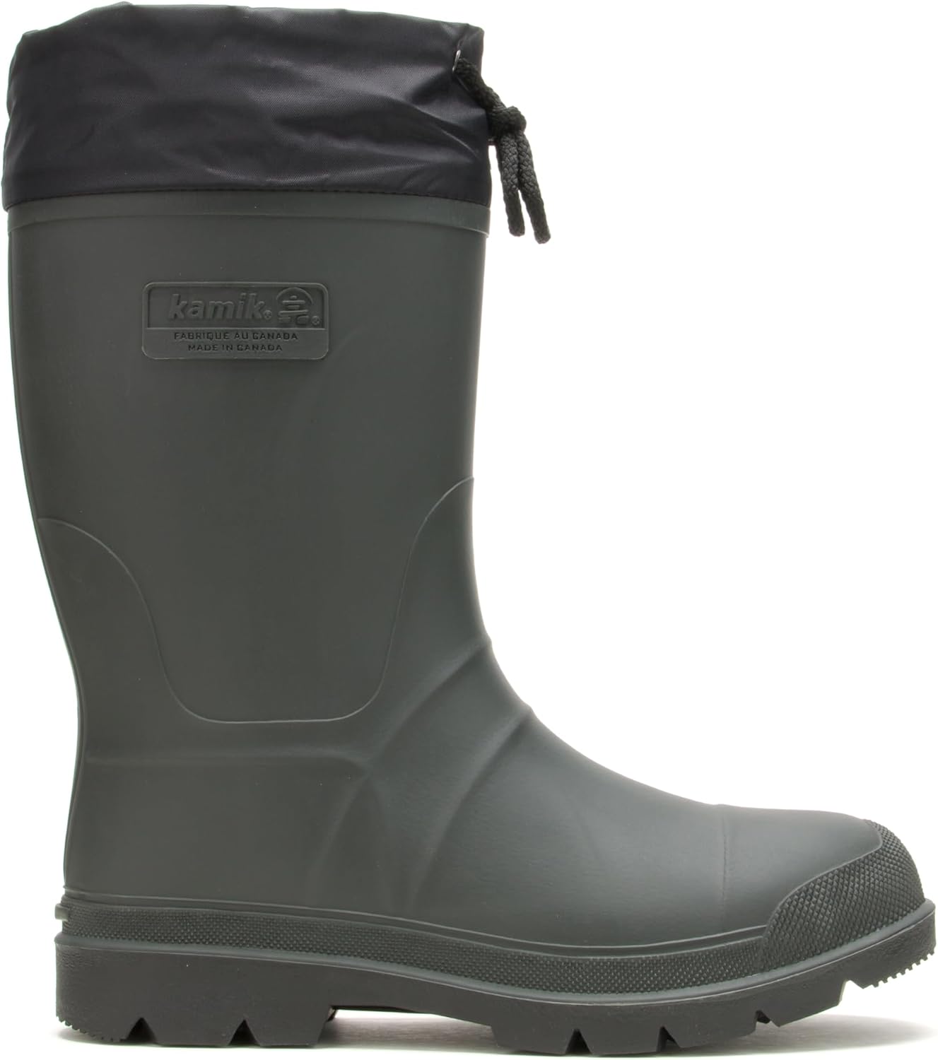 Kamik Men's Forester Insulated Rubber Winter Boots for Cold Weather