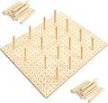Kigley Pegboard Drawer Organizer 3-Pack with 32 Adjustable Pegs