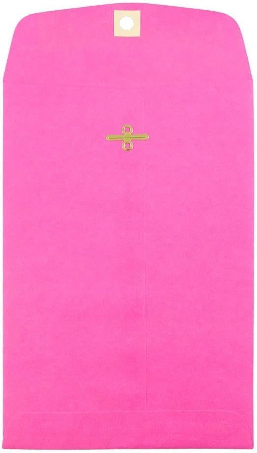 JAM PAPER 6 x 9 Open End Catalog Envelopes in Ultra Fuchsia