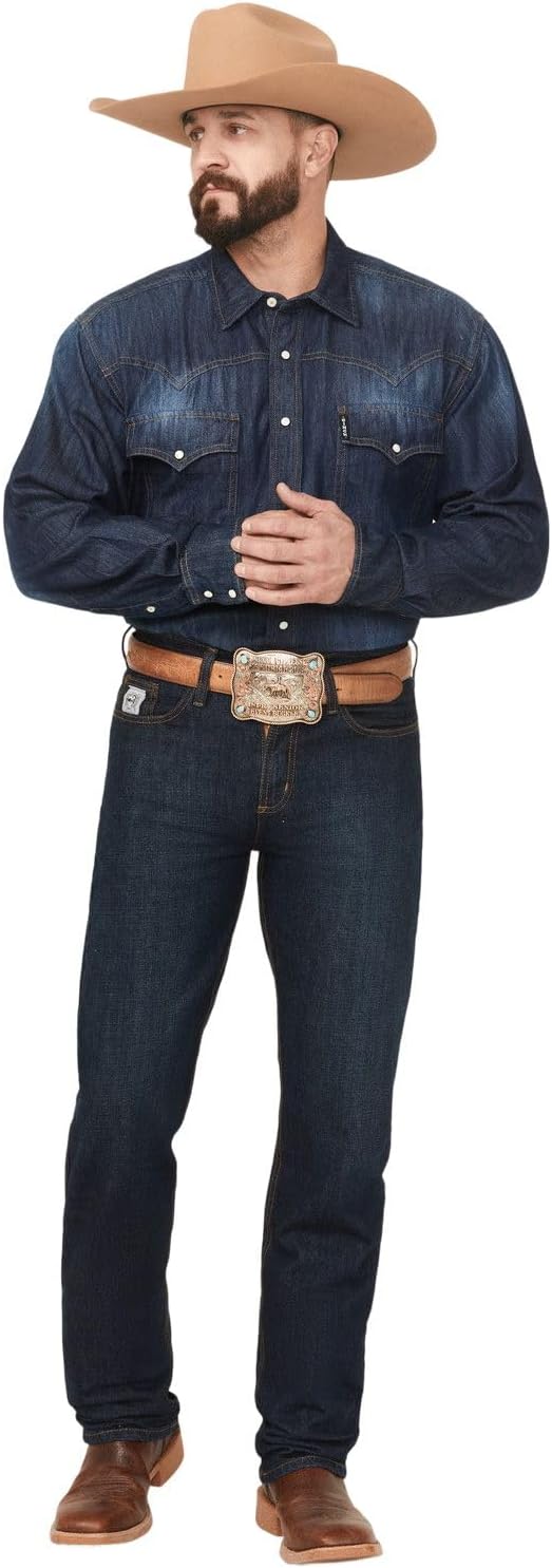 Cinch Men's Silver Label Slim-Fit Jean for Ultimate Comfort
