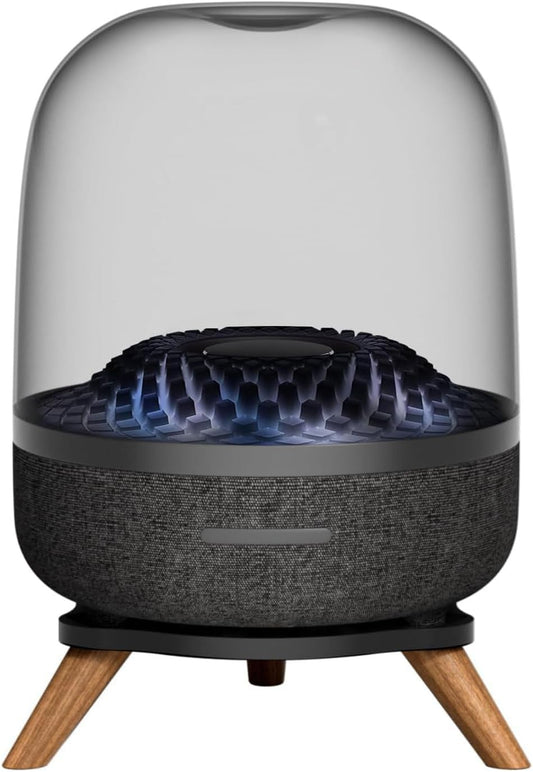 Speaker Stand with Wood Base for Harman Kardon - Fenduoer