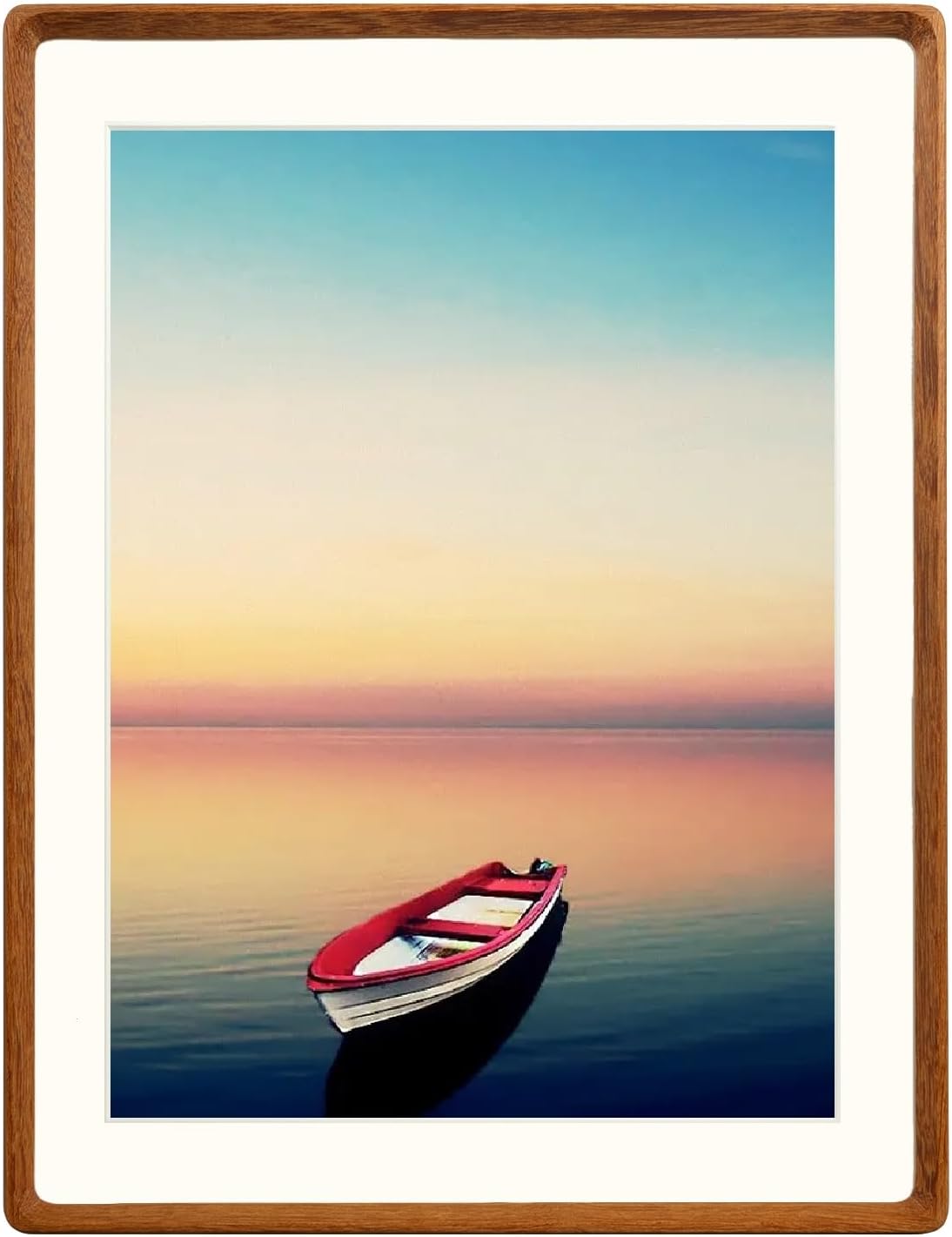 Natural Wood Photo Frames for Stylish Tabletop Display Options