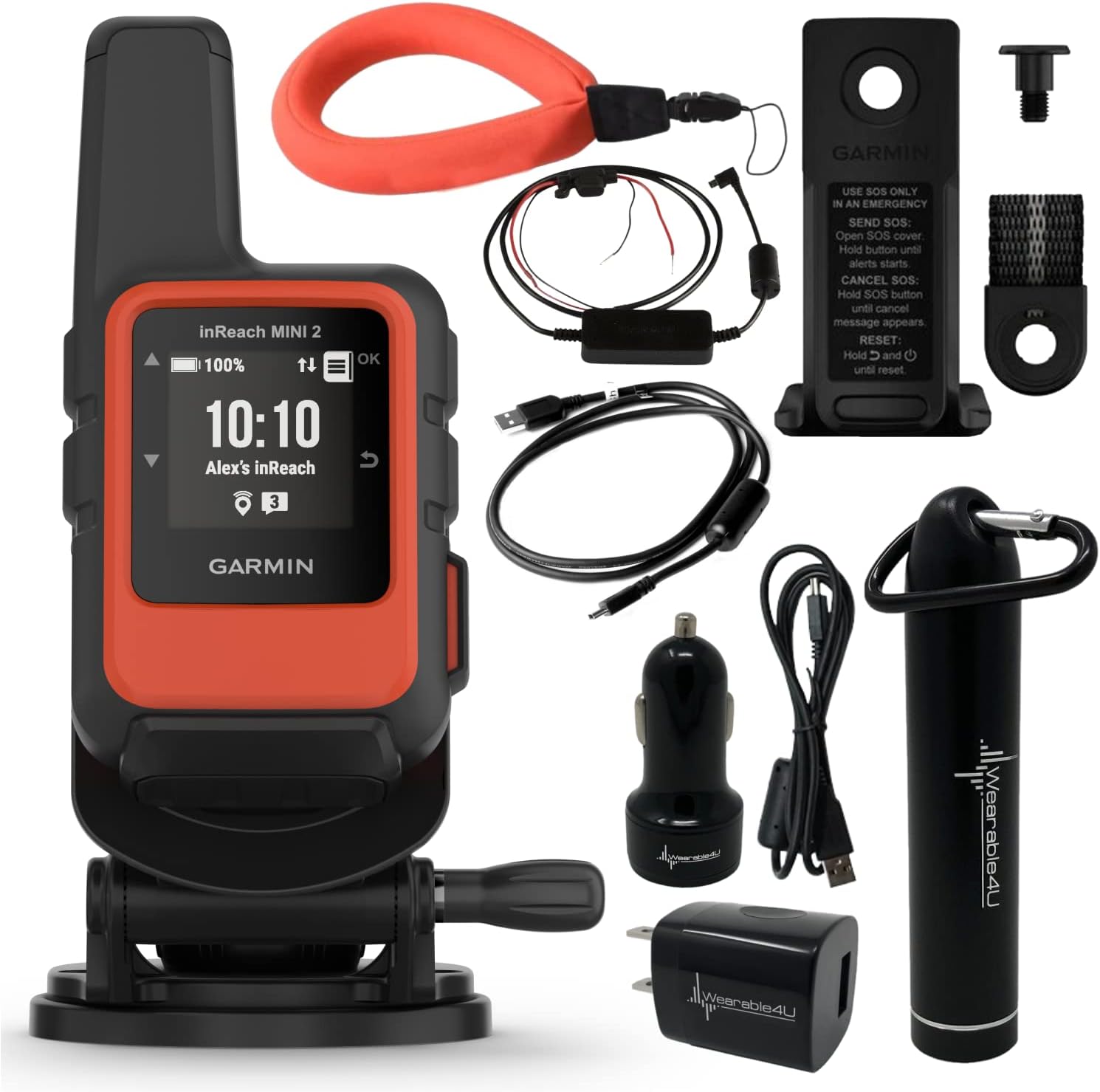 Garmin inReach Mini 2 Marine Bundle - Compact Satellite Communicator