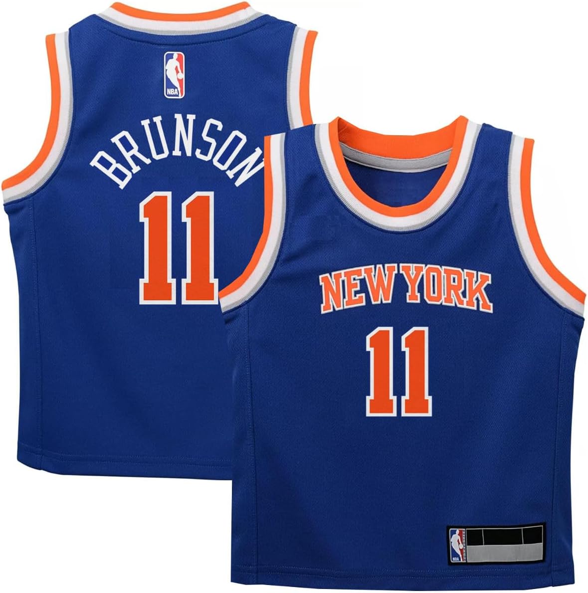 Jalen Brunson New York Knicks Kids Jersey for Ages 4-7