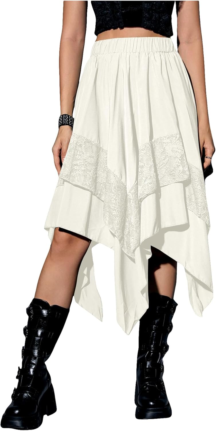 Verdusa Women's Renaissance Flowy Fairy Skirt for Every Occasion