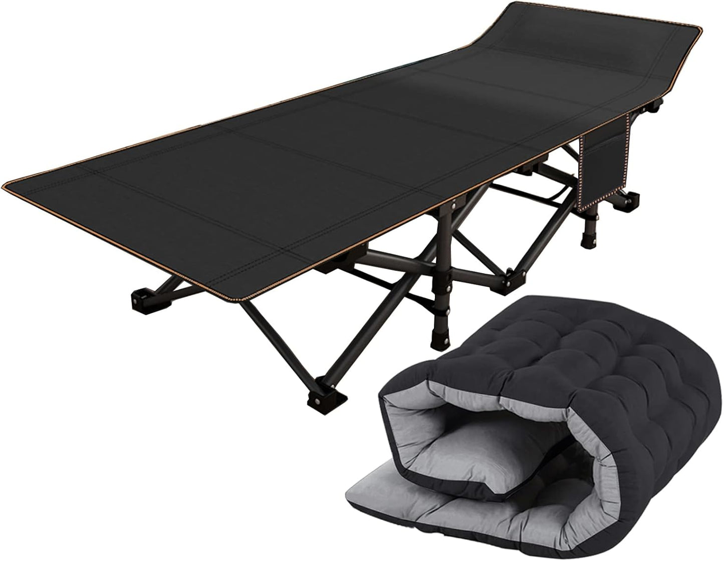 ABORON Heavy-Duty Folding Guest Bed for Adults, 500lb Capacity