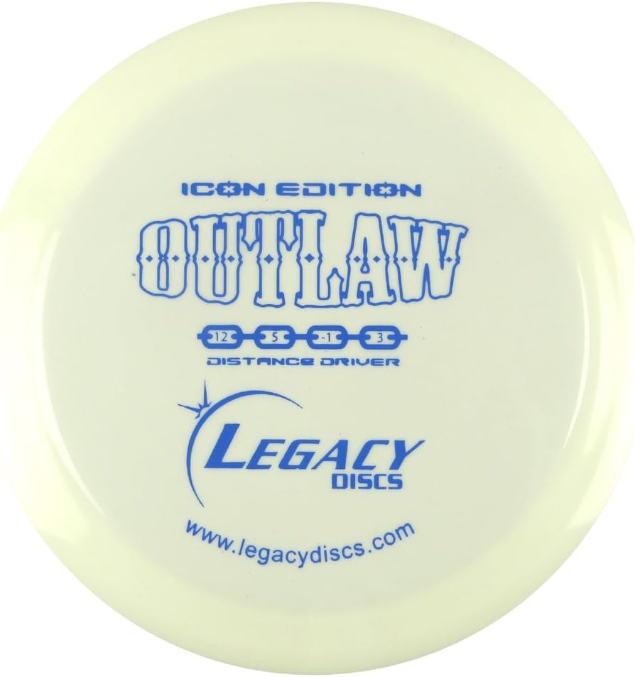 Legacy Discs Icon Edition Outlaw Golf Disc - Max Distance Driver 171-175g