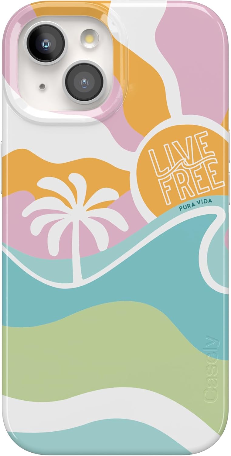 Casely iPhone 15 Case - Tropical Dreams Ultra Slim Design