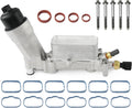 926-959 Aluminum Engine Oil Filter Housing Oil Cooler Kit - Durable