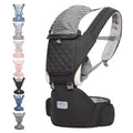 Baby Carrier 6-in-1 Newborn to Toddler - Ergonomic Hip Seat Support
