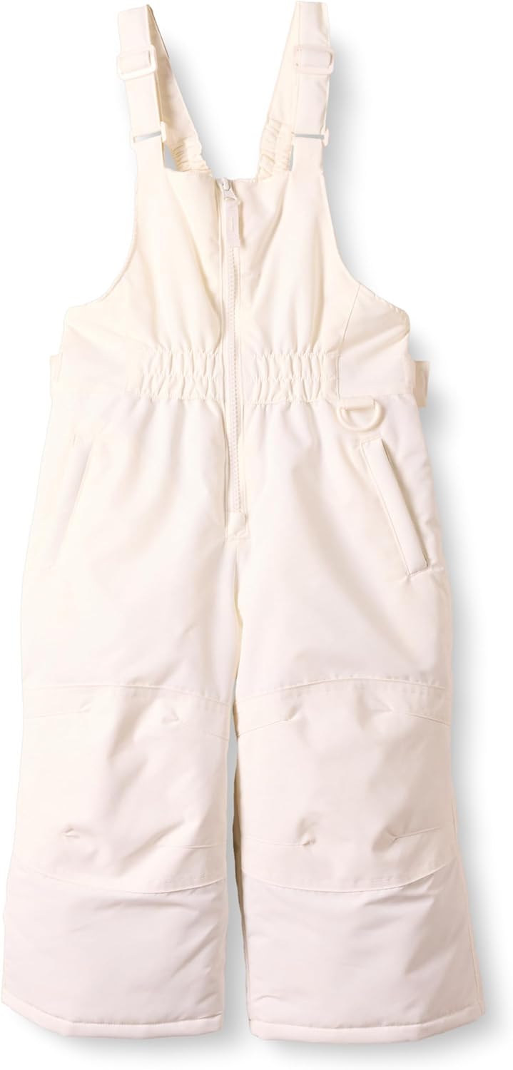 Water-Resistant Ski & Snow Bib Overall for Girls and Toddlers