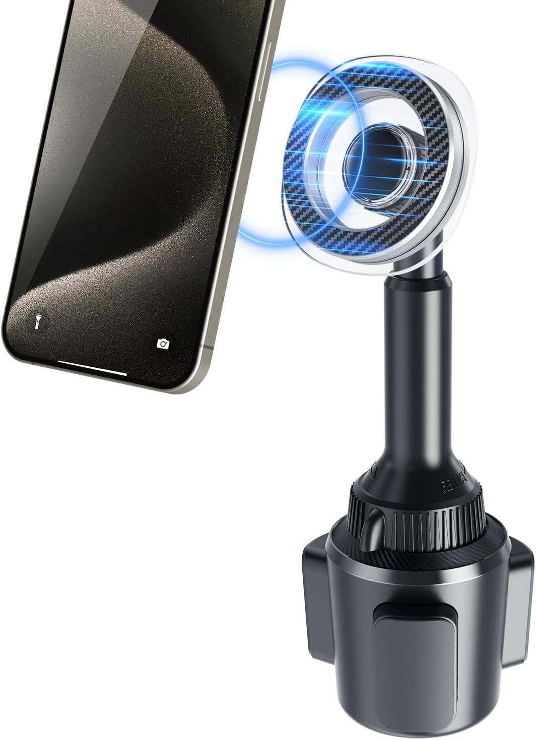 OQTIQ 360 Degree Rotatable Car Phone Mount - Hands-Free Driving