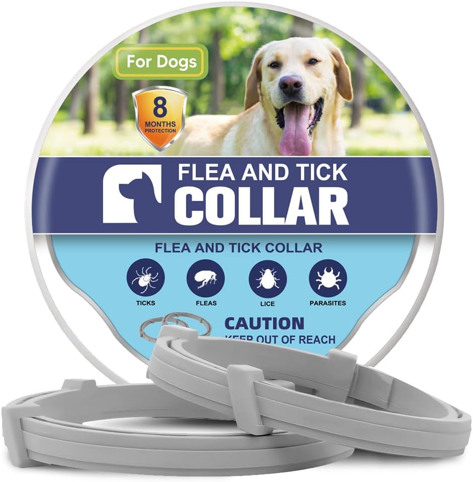 Flea Collar for Dogs - Adjustable Protection for Large Dogs