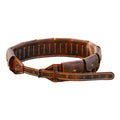 Leather Cartridge Belt Bandolier Belt Ammo Holder 43 in - Handmade