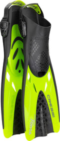Cressi Tonga Adjustable Snorkeling Fins - Lightweight Travel Fins
