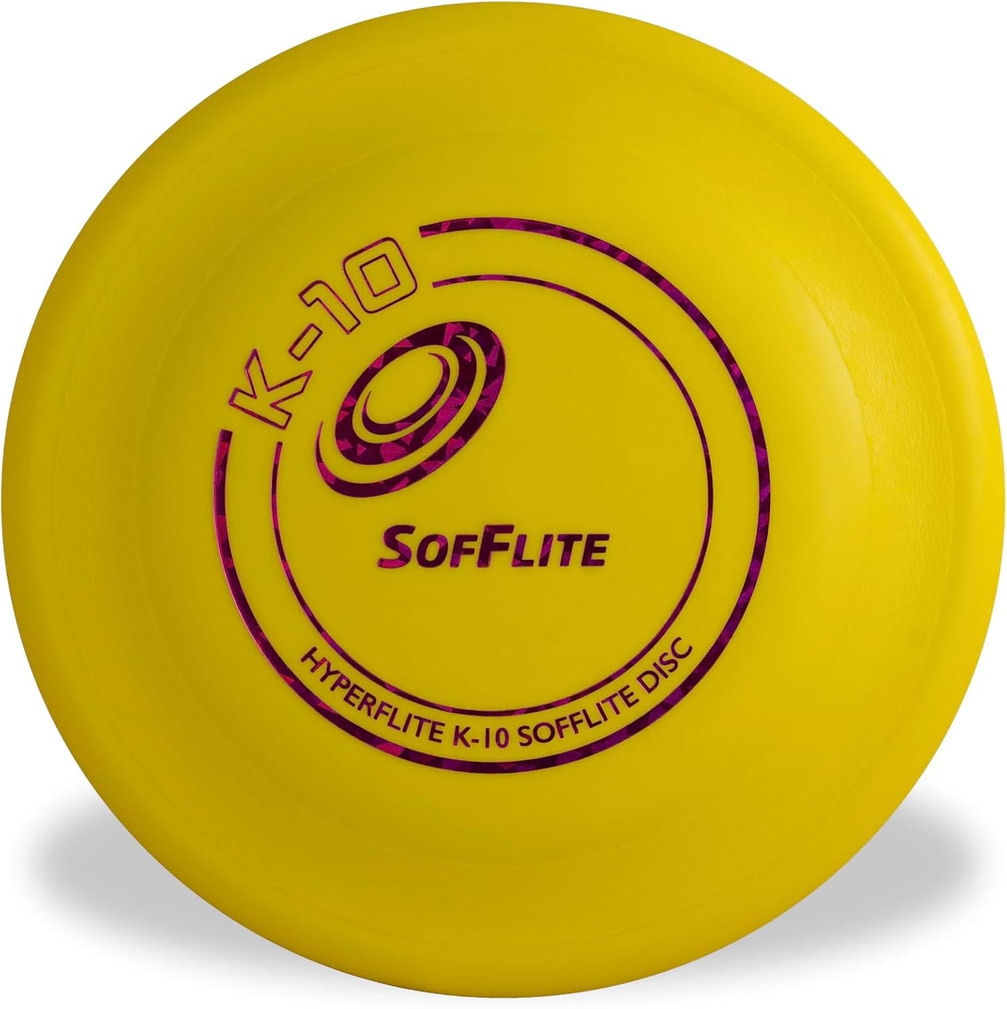 Hyperflite K-10 SofFlite Dog Disc - Gentle Flight for Sensitive Pups