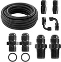 AN6 15FT Automatic Transmission Cooler Line Kit for 4L60E 4L65E