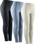 High Waist Running Leggings for Women - Pockets & Tummy Control