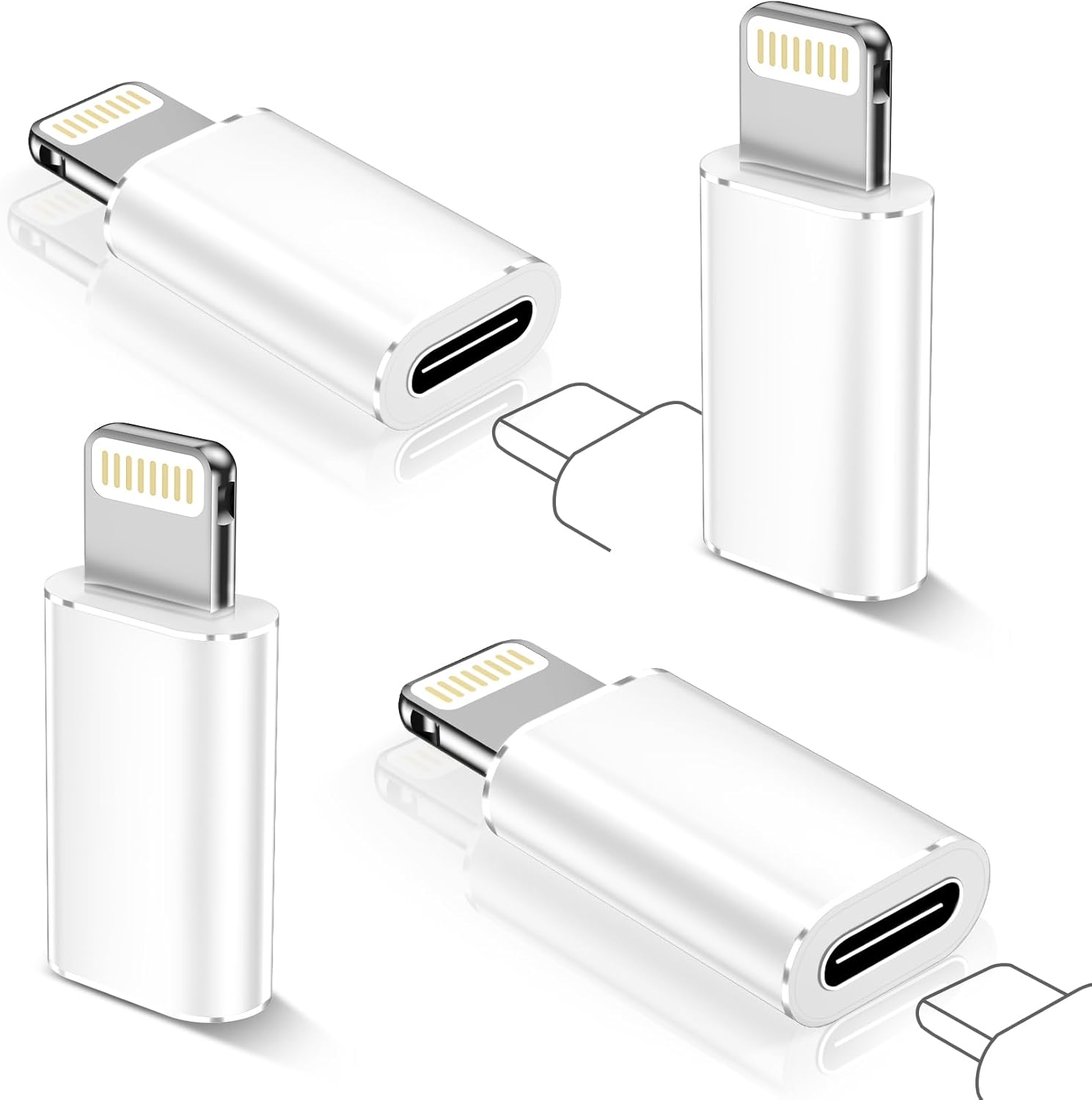 Fast Charge & Connect: USB C to Lightning Adapter