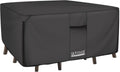 ULTCOVER 600D Tough Canvas 74 in Patio Table and Chair Cover - Heavy