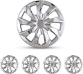CPW 17 Wheel Rim Cover Hubcaps Universal Snap On - Chrome look