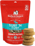 Freeze-Dried Raw Dinner Patties Surf 'N Turf Salmon & Beef - High
