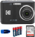 KODAK Pixpro FZ45 Digital Camera Bundle - Simple Point & Shoot