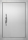 VEVOR Outdoor BBQ Kitchen Door 14x20 in - Stainless Steel Flush Mount