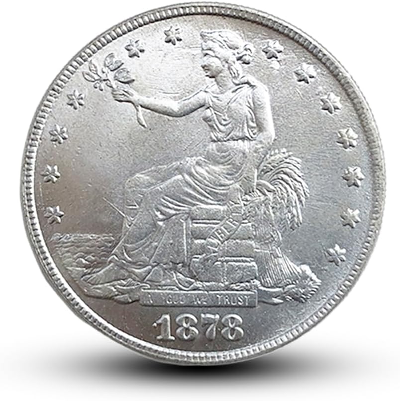Antique U.S. Coins Collection - 1878 Seated Goddess Dollar