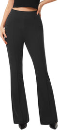 AFITNE Women's High Rise Flare Pants with Pockets - Pull On Stretchy