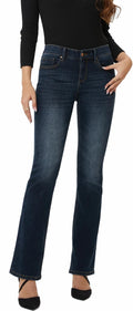 Women's Le Mel Classic Stretch Curvy Bootcut Jeans - No-Gap Waist