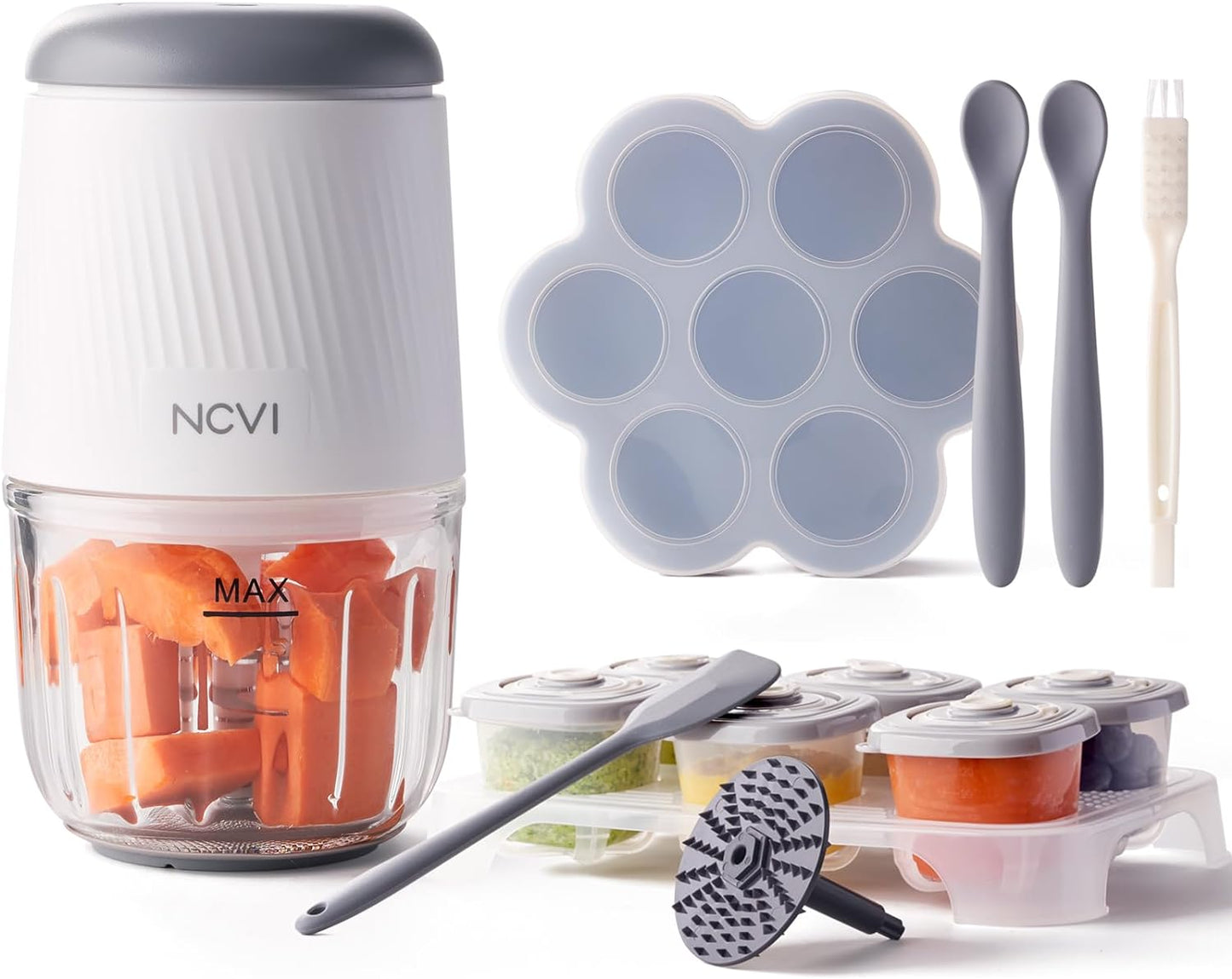 8-Blade Baby Food Blender Set by NCVI