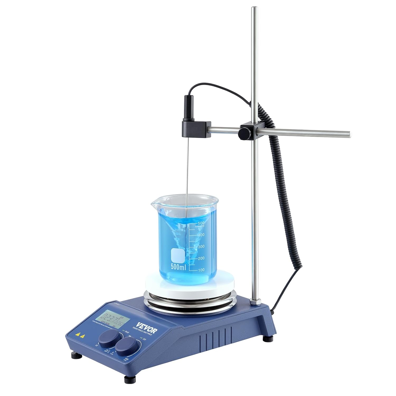 VEVOR Magnetic Stirrer Hot Plate with Adjustable Speed Control