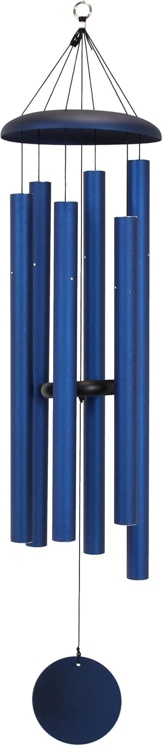 Corinthian Bells 50 inch Midnight Blue Wind Chime for Outdoors