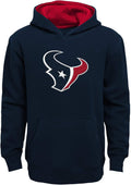 NFL Kids Youth Primary Logo Prime Pullover Fleece Hoodie - Cozy Fit