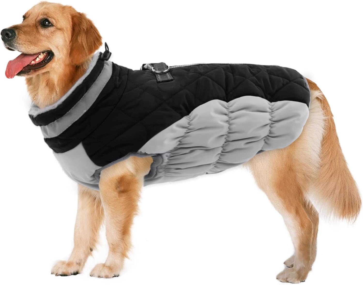 Lelepet Dog Coat Waterproof Winter Jacket for Large Dogs