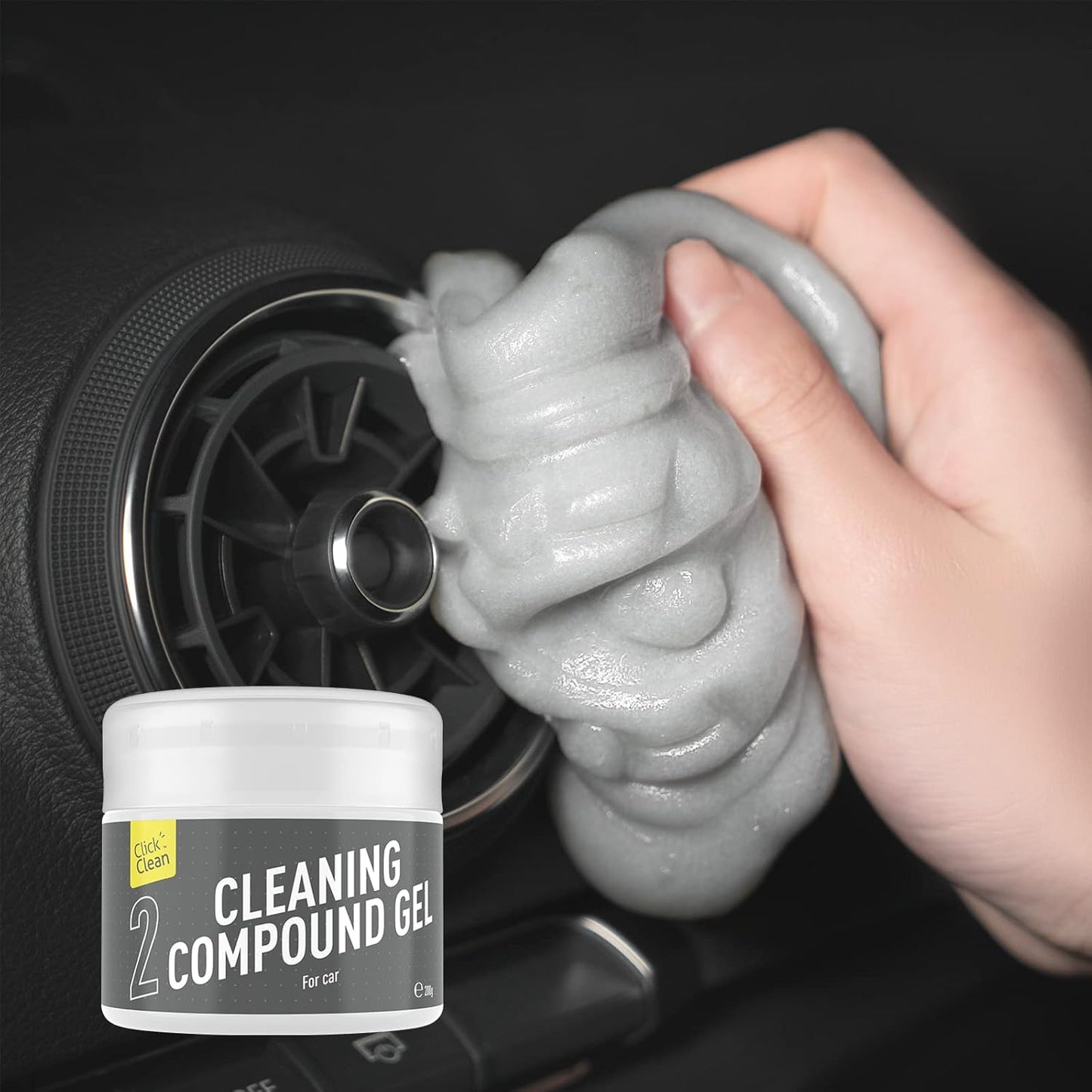 CLICK CLEAN Car Interior Dust Cleaner