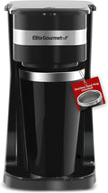 Elite Gourmet Compact Coffee Maker - Portable Perfection