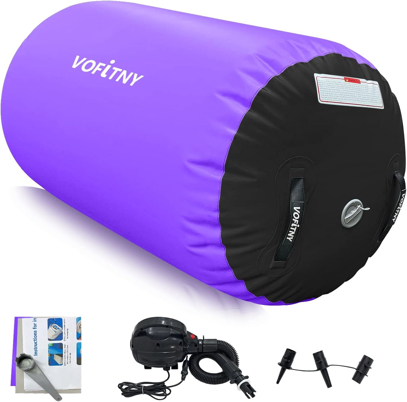 VOFiTNY Inflatable Gymnastics Air Mat for Home and Gym Use