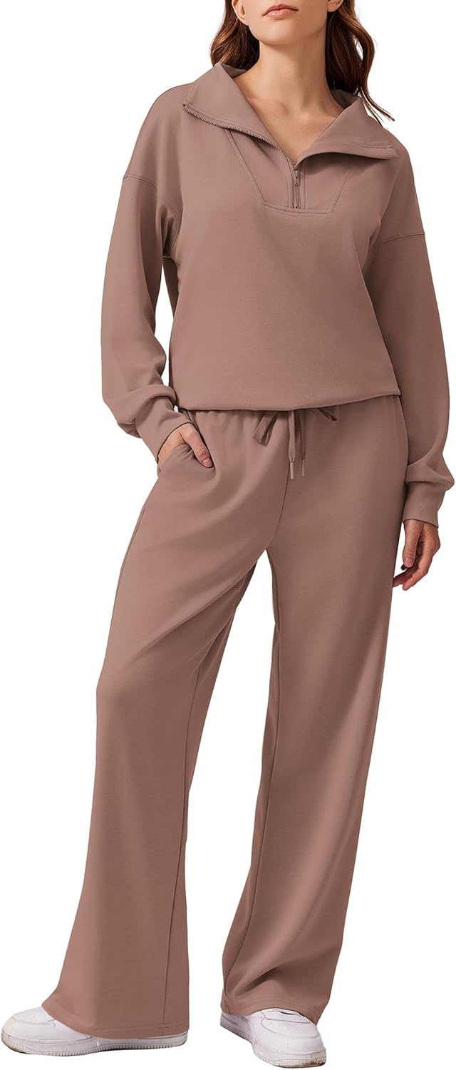 Stylish 2 Piece Sweatsuit Set for Women by PINSPARK