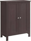 Bathroom Floor Storage Cabinet - Space-Saving 2-Shelf Unit