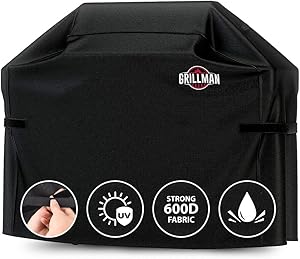 Grillman Premium Grill Cover - Heavy-Duty Waterproof Protection