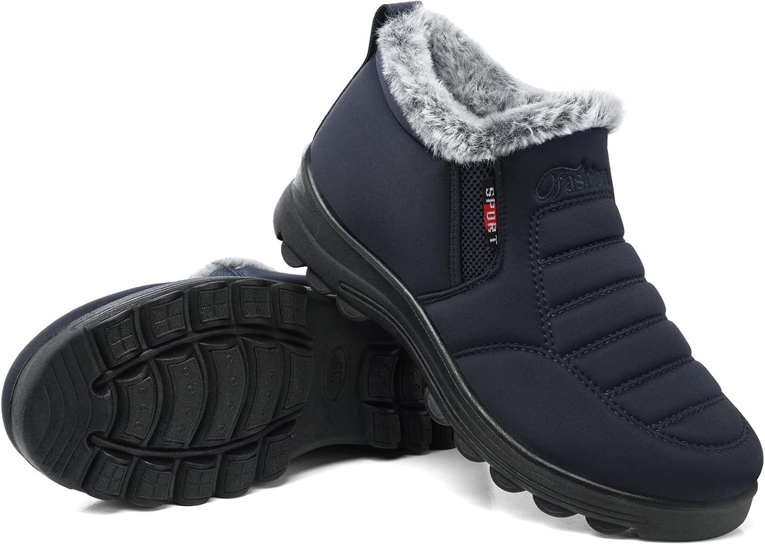 Womens Snow Boots Waterproof Ankle Booties for Winter Comfort