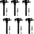 Ignition Coil Pack with Spark Plug UF648 Set of 6 - Reliable OE Fit