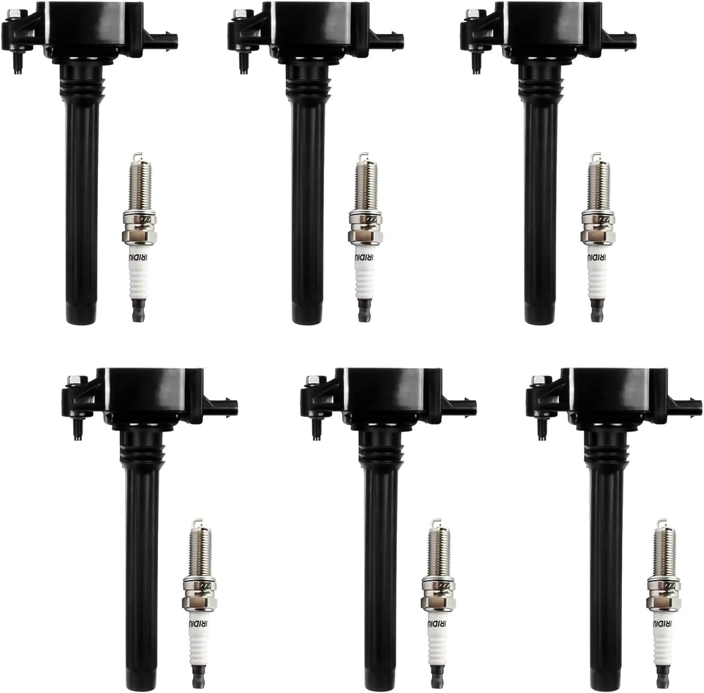 Ignition Coil Pack with Spark Plug UF648 for 2011-2020 Models