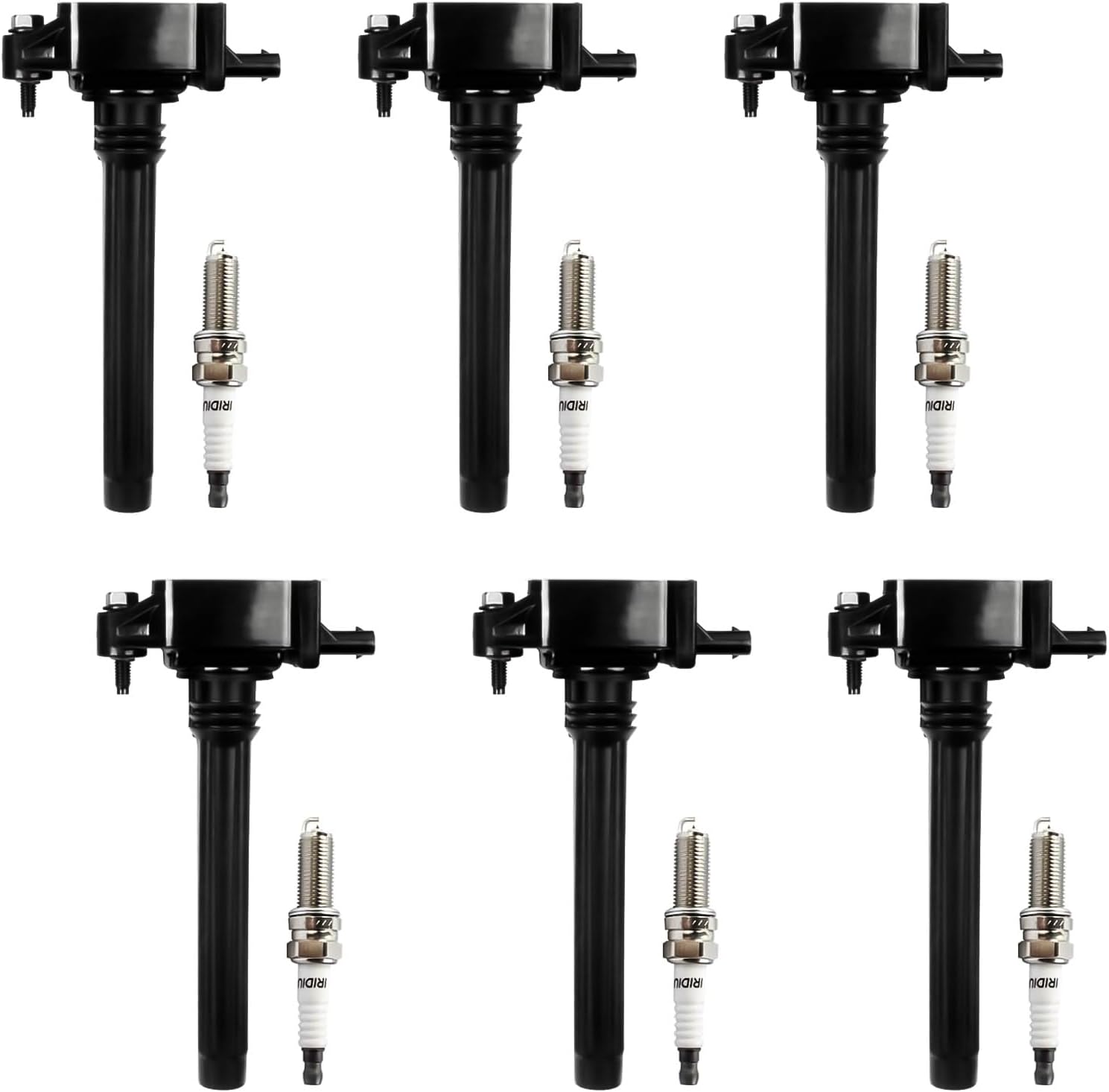 Ignition Coil Pack with Spark Plug UF648 for 2011-2020 Models