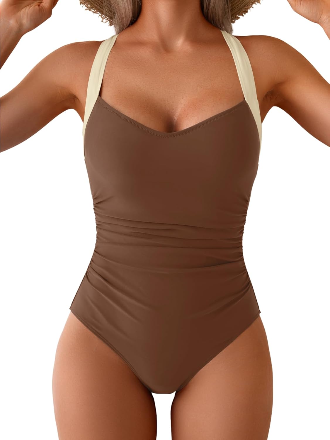 B2prity One Piece Swimsuit for Women with Tummy Control