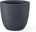 Kante 18 in Round Concrete Planter - Large Indoor Outdoor Pot