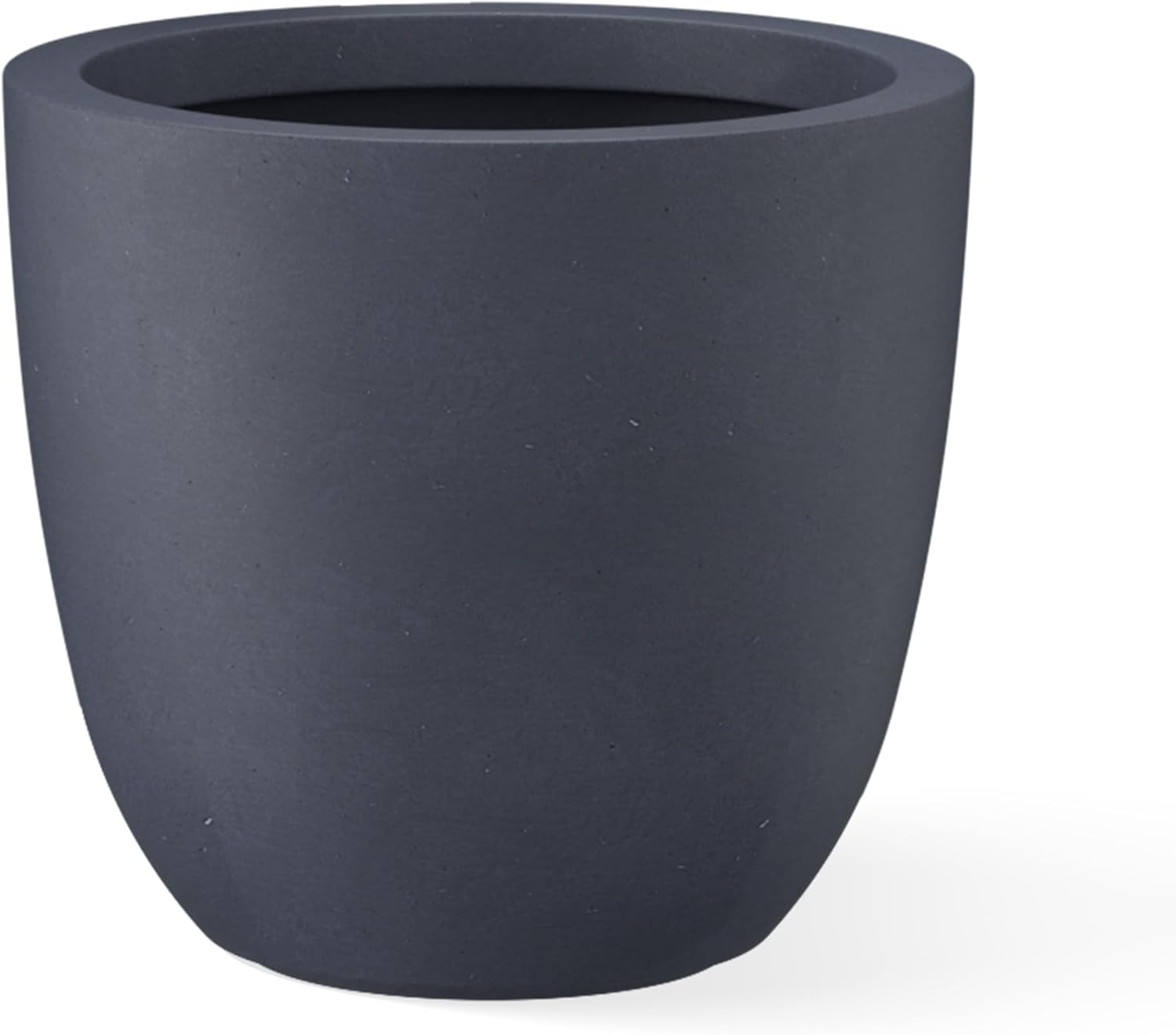 Kante 18 Inch Round Concrete Planter for Indoor Outdoor Use